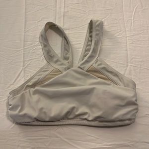 Light gray swim top